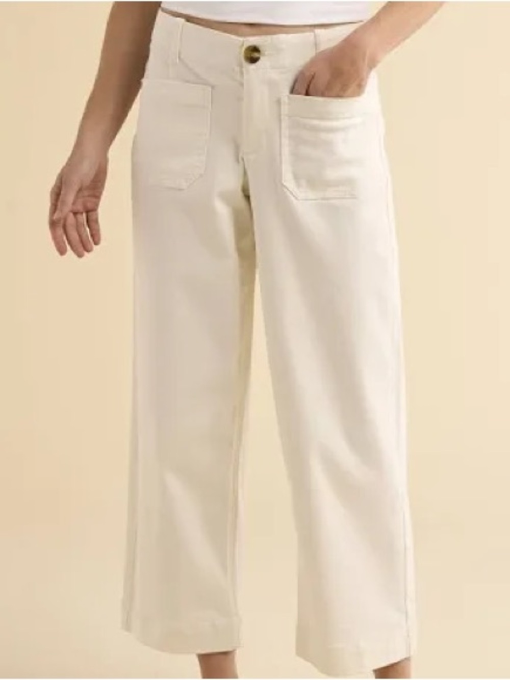 Natural reflections crop pant NWT